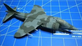 Hawker Harrier GR 1 part 1 AIRFIX 172 [upl. by Jahdal543]