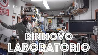 Rinnovo il Mio Laboratorio Elettronico Compreso Impianto Elettrico [upl. by Krilov]