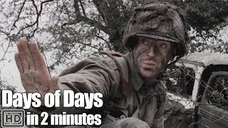 Band of Brothers In 2 Minutes  Part 2 Day of Days [upl. by Irama]