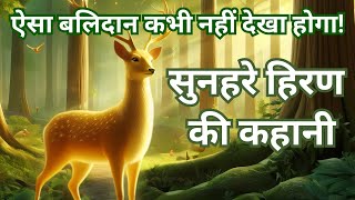 Sunhara hiran  moral stories  hindi kahaniya  The Golden Deer Story  Jatak Tales  सुनहरा हिरण [upl. by Notlimah782]