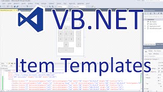 VBNET WPF Applications  Item Templates Part 1 [upl. by Ativak782]