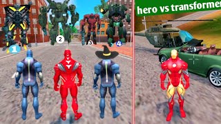 rope Hero ke pitaji ko maar Diya robots ne milkariron man vs transformerlucky engineer [upl. by Eve841]