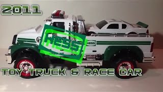 Video Review of the Hess Toy Truck 2011 Hess Toy Truck and Race Car [upl. by Leelahk203]