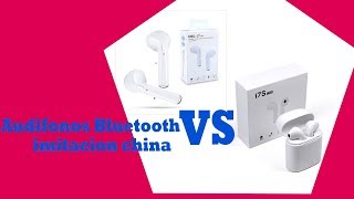 Comparativa audífonos I7 tws Vs I7 S TWS imitacion china earpods [upl. by Sharos72]