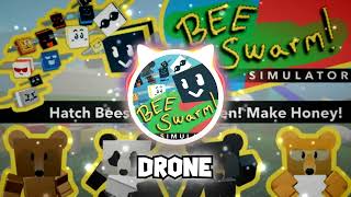 Drone Theme Song  Roblox Bee Swarm Simulator BSS OST Music [upl. by Dorej519]