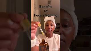 Benefits of Facial Steaming faceserum skincare stepbystep gorillatag motivation [upl. by Norwood447]