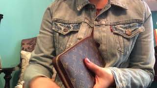 Louis Vuitton Zippy Organizer Review  Jessie Dee [upl. by Atsahc]