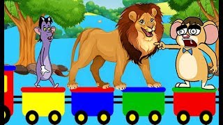 RatATat Choo Choo Train Cartoon Video for Kids  Chotoonz Kids Funny Cartoon Videos [upl. by Eniamrahs470]