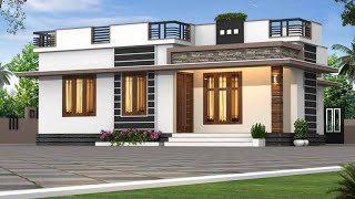 Beautiful Single Floor House Design‼️ Single Story House Design‼️ Village House Design 2024house [upl. by Eitsyrc]