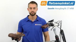 Gazelle HeavyDuty NL C7 HMB Review  Ebike [upl. by Oiluig237]