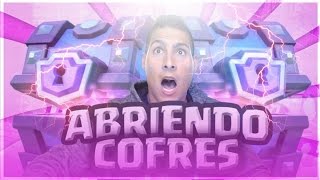 ABRIENDO COFRES  PARTIDA en CLASH ROYALE [upl. by Yllehs276]