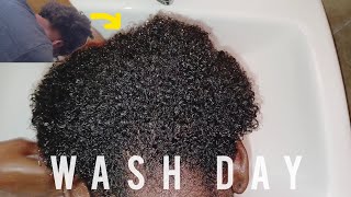 I Tried New Hair Products And This Happened  Washday [upl. by Market889]