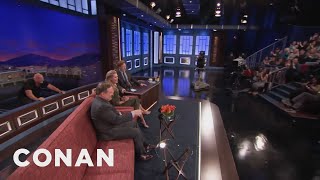 Rebecca Romijn Wants To Be Closer To The Audience  CONAN on TBS [upl. by Tessa]