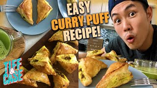 Easy CURRY PUFF Recipe [upl. by Shanan]