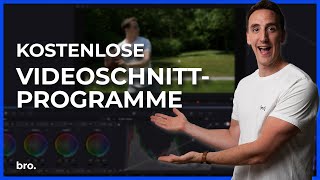 Top 3 Die besten kostenlosen Videoschnittprogramme 2022  Windows amp MacOS [upl. by Siuraj]