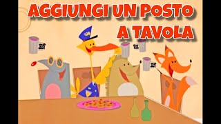 Aggiungi un posto a tavola  Marty e i suoi amici  Canzoni Per Bambini [upl. by Kallista]