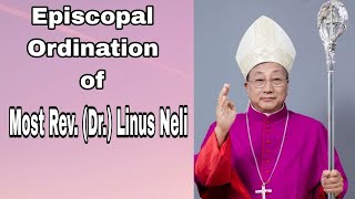 Episcopal ordination of Most Rev Dr Linus Neli  New Archbishop of Imphal [upl. by Winslow]