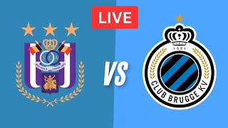 Club Brugge vs Anderlecht Live Scores  Belgische Pro League  2024 [upl. by Notniv197]