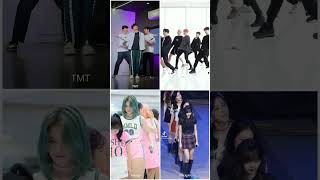 Who is best dance 🔥  TMT BTS Momoland Blackpink dance ytshorts bts tmt momoland blackpink [upl. by Emmalyn]