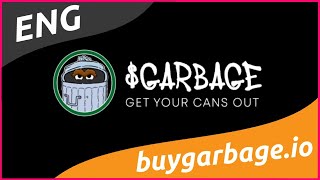 Garbage  The Worlds First Comic Coin BUYGARBAGE CryptoAdvance [upl. by Alduino395]