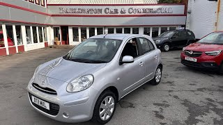 NISSAN MICRA 2011 ONLY 43000 MILES 15 SERVICE STAMPS BLUETOOTH [upl. by Davidoff]