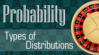 Probability Types of Distributions [upl. by Doak]