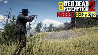 8 Hidden Secrets that you Didnt notice after 6 years  RDR2 [upl. by Azrim791]