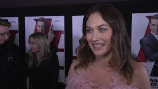 Olga Kurylenko Johnny English Strikes Again London Premiere 2018 Interview [upl. by Huntingdon]