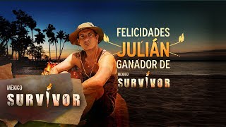 El público decidió Julián Huergo es ganador de Survivor México 2022  Survivor México 2022 [upl. by Jankell]