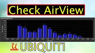 How to check AirView in Ubiquiti ubnt [upl. by Labana]