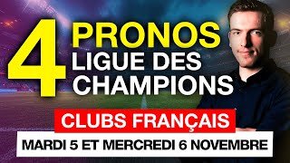 Pronostic foot PSG Atletico Madrid Lille Juventus Pronos Ligue des Champions [upl. by Laveen]