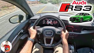 The Exotic Compact  2024 Audi RS3 Drive Review POV [upl. by Dysart]