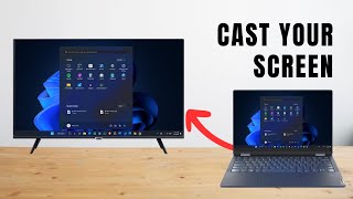 How To Connect Laptop To Smart TV Wirelessly [upl. by Thomey]