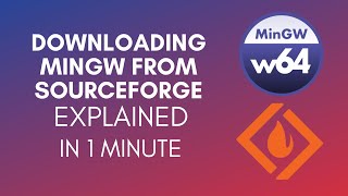 How To Download MinGW From SourceForge 2024 [upl. by Cynth]