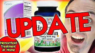 HEMORRHOIDS TREATMENT AT HOME  Did THESE Supplements YOU Have NEVER Heard of Work [upl. by Penman]