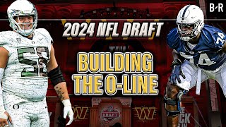 Washington Commanders Offensive Line Options in the 2024 NFL Draft [upl. by Igig]