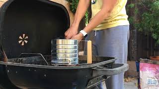 Charcoal Chimney Starter DIY  Make your own chimney starter with leftover scrap materials [upl. by Rea]