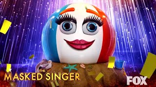 Masked Singer Beach Ball Costume Revealed [upl. by Nigle]