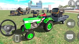 Tractor 🚜 Trolley 🛒 Thru I Rickshaw Transport I Indian Bike Driving 3D I Gameplay I Jks Lohar Gaming [upl. by Dennard89]