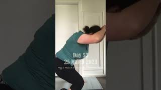 Day 53 Chloe Ting Weight Loss amp Transformation Challenge 2023 Part 1 [upl. by Frentz]