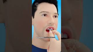 What to Do Immediately If Your Tooth Falls Out shorts teeth  Creativelearning3d [upl. by Miranda]