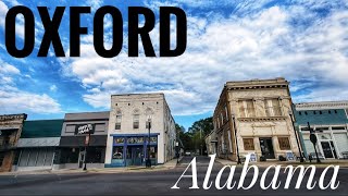 OXFORD AL Exploring the historic downtown in 4K [upl. by Bowden]