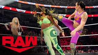 EightWoman Tag Team Match Raw March 28 2022 [upl. by Nuawaj]