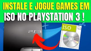 COMO INSTALAR E JOGAR JOGOS ISO PS3  PLAYSTATION 3 ISO [upl. by Peedus]