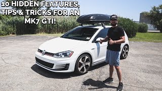 10 HIDDEN Features Tips amp Tricks For An MK7 GTI [upl. by Smallman]