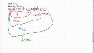 02C2 Reihenfolge von und oder mal geteilt usw in C [upl. by Aicirtal]