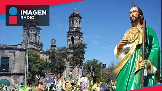 Celebración de San Judas Tadeo Multitudes y Devoción en San Hipólito [upl. by Kassi]