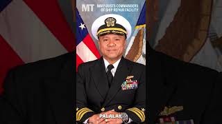 US Navy ousts top commanders of ship repair facility in Japan [upl. by Moriyama]