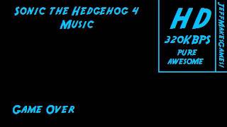 Sonic the Hedgehog 4 Music Wii Version  Game Over [upl. by Neicul]