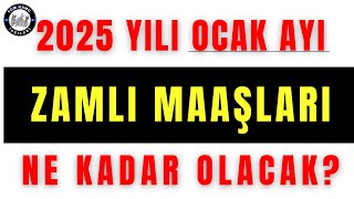 Kamu İşçilerinin Ocak Ayı Zamlı Maaşları Ne Kadar Olacak 4d işçi kadrosu son dakika [upl. by Mendelson]